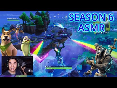 [ASMR] FORTNITE - First Season 6 GAME! (FAILS & FUN!)