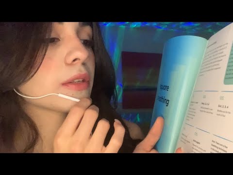 ASMR| tienes ansiedad? Te ayudo a combatirla| hablando y leyendo libro contra la ansiedad 😥📚