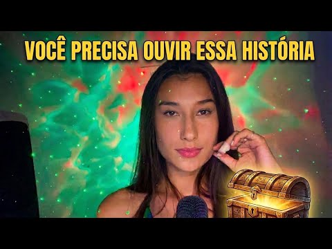 Você precisa ouvir essa história antes de dormir !   ASMR relaxante 😴