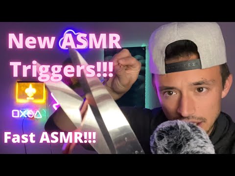 Quick ASMR Tingles | New ASMR Triggers| | Fast, Random, Tingly ASMR