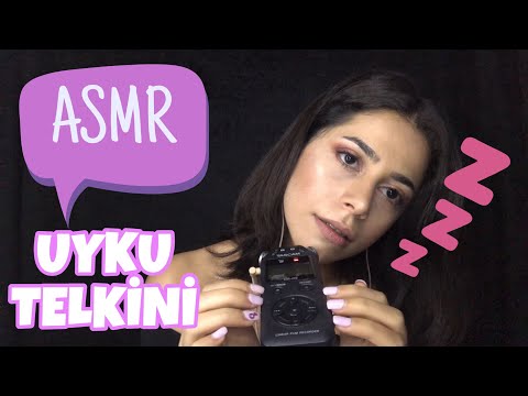 TÜRKÇE ASMR / UYKU TELKİNİ VE OLUMLAMALAR / Relaxing Sounds for Sleep