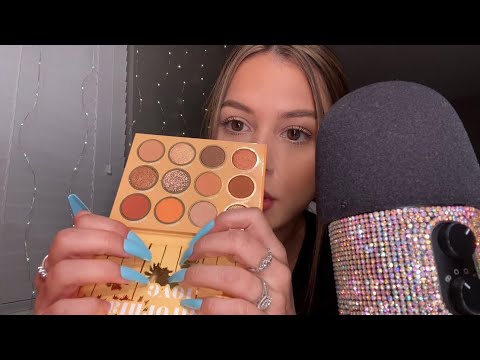 ASMR Ulta Haul 🧡 tapping, scratching, whispering 🙃🍷