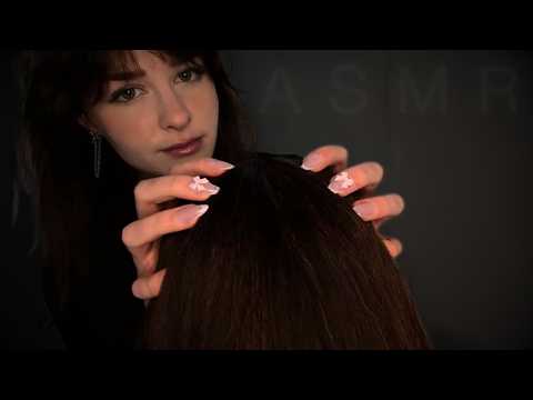 nonchalant friend scratches your scalp while you fall asleep [asmr]