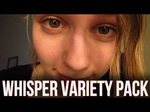 [BINAURAL ASMR] Whisper Variety Pack (sk, left/right side, inaudible, Spanish, ramble)