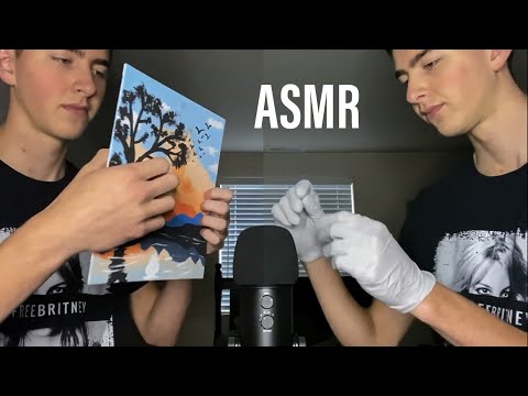 ASMR with my twin brother to make you sleepy
