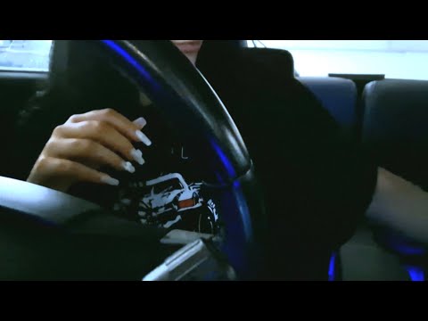 very trashy ASMR video in my car (lofi)