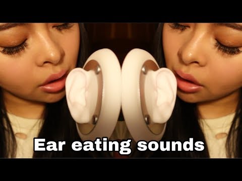 Ear eating & licking in a rainy night