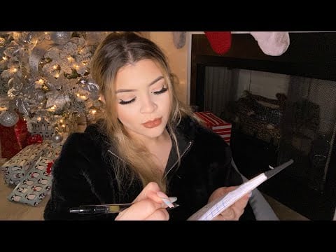 ASMR helping you with your last minute Christmas Shopping ❤️🎄