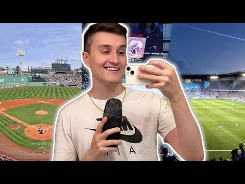 ASMR In Public For 1 HOUR | Football match, baseball game, hockey game ⚽️⚾️🏒