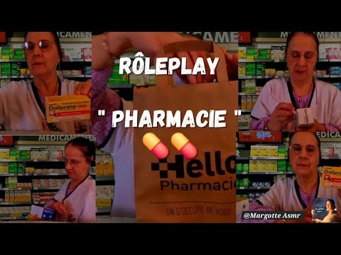 Asmr français, Rôleplay " Pharmacie " 💊💊💊
