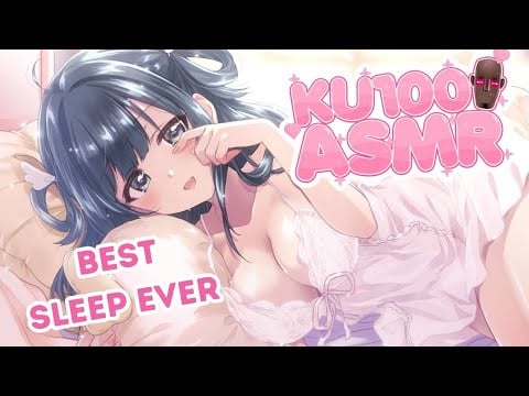 【ASMR KU100】Cute Anime Waifu Guides You To The BEST Sleep Ever [$10,000 Mic, EN/日本語]