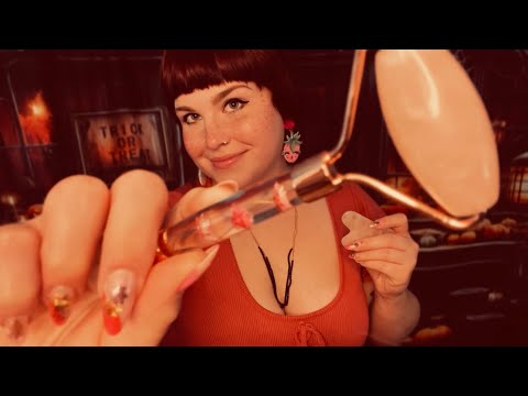 ASMR Autistic Halloween Pampering 🧡🫧(neurodivergent friendly, personal attention, tingly triggers)