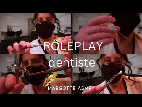 Asmr français,  demande faite par " Manon" Rôleplay médical dentiste 🦷🦷🦷🦷