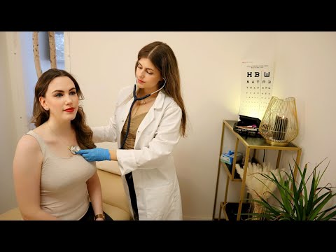 ASMR [Real Person] Full Body Exam | Medizinische Untersuchung des ganzen Körpers | deutsch german