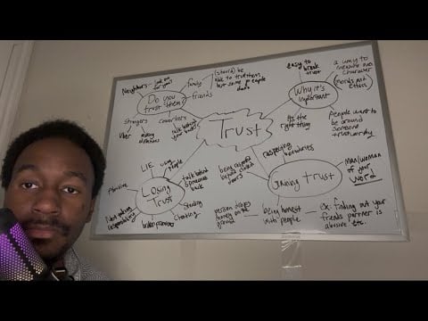 ASMR Whiteboard Lecture About TRUST