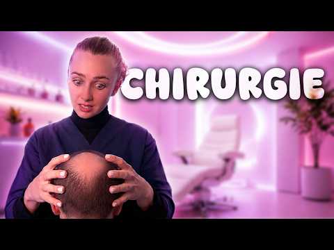 Laissez l'ANESTHÉSIE faire son effet - ASMR RP - Greffe de Cheveux