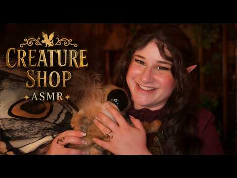 The Creature Shop | ASMR Fantasy Roleplay (Magical Pet Adoption, Dragon Eggs & Personal Attention)