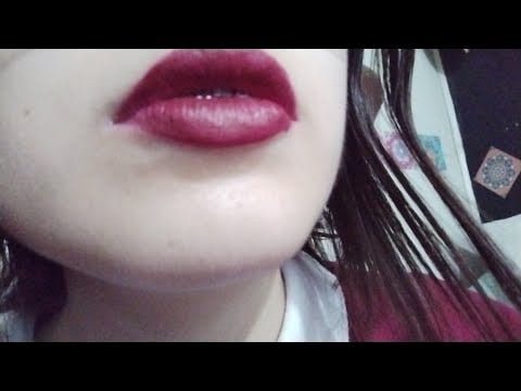 Asmr lens licking 