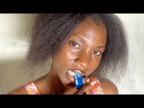 ASMR CHEWING GUM CRACKING FOR SLEEP WITH INSTANT TINGLES