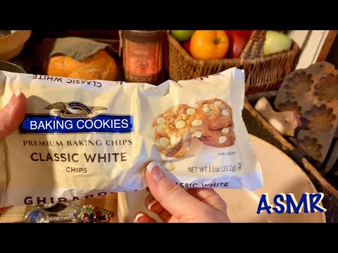 ASMR Baking cookies (No Talking) Some birds, rain, church bells 32:43 & on (no soft spoken version)