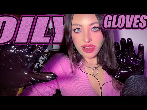 ASMR {EARS MASSAGE} Marathon of Mouth Sounds, Day 27: Gloves, Scratching, Whisper, Breathing, Oil