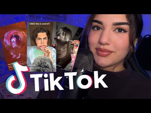 REACCIONANDO a TIKTOKs de ASMR… 🤩