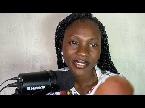 ASMR GUM CHEWING, WHISPERS IN YOUR EARS