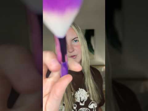 ASMR Layered Sounds and Face Brushing *magic brushes* #asmr #layeredsounds #facebrushing