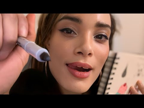 Giving you a Face Tattoo for Prison | ASMR
