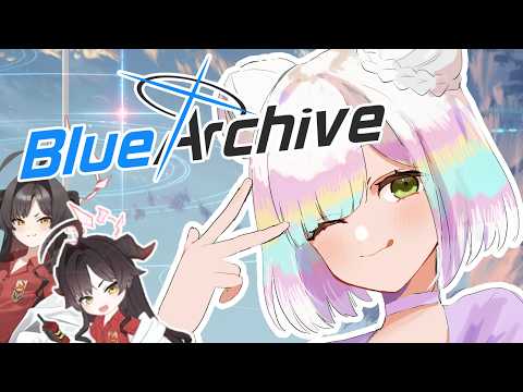 【BLUE ARCHIVE】can a totally beginner sensei pull for her oshi 🥹⁉️ first time playing... ⭐❤️【EN/日本語 】