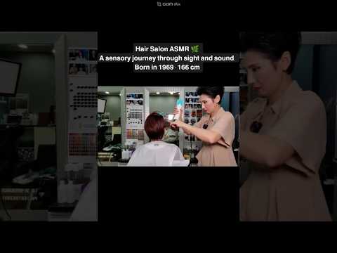 미용실ASMR 시각과청각의 활성화 # 손상모 매직Hair salon ASMR visual and auditory activation #Damaged hair magic