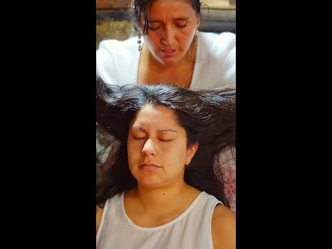 Esperanza's ASMR pregnancy pampering relaxation massage #shorts #asmr