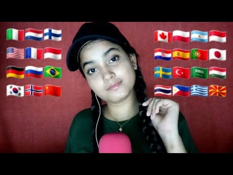 ASMR Speaking in 25+ Different Languages