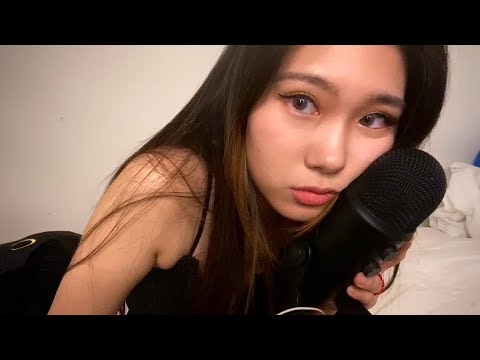 ASMR bubbly bubbly mouth sounds🫧💙