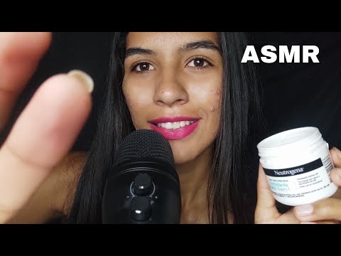 ASMR CUIDADO DA SUA PELE ATÉ VOCÊ DORMIR / massage face