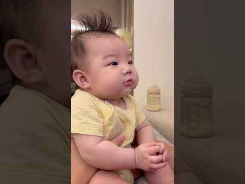 3개월 수다쟁이 아기
