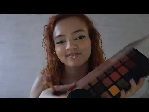 ASMR amiga maquiando você 💖