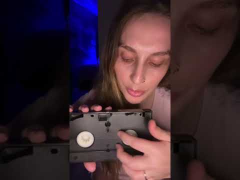 Tingly video cassette triggers for sleep 🤤 ASMR