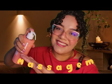 ASMR MASSAGEM NO SEU CORPO TODO 💖💕