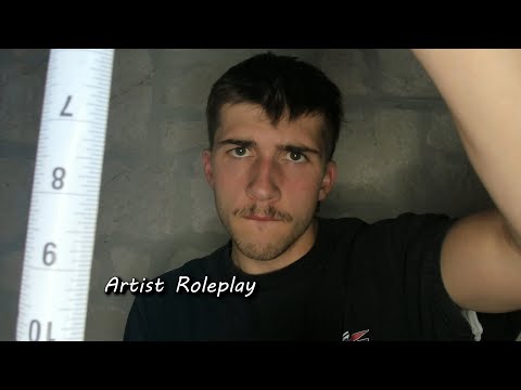 ASMR Up-Close and Personal Sketching, Measuring, Whispering
