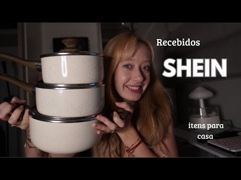 ASMR- RECEBIDOS DA SHEIN ✨ muitas coisas pra casa