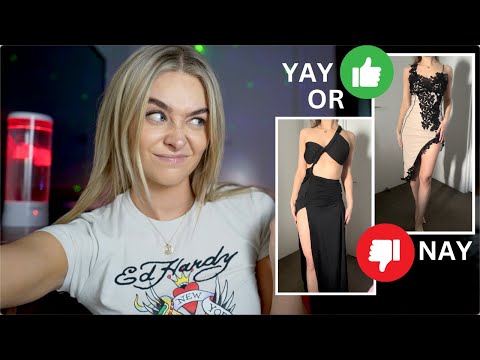 ASMR Clothing Haul (MewMews) | Tapping, Scratching, Whispers etc.