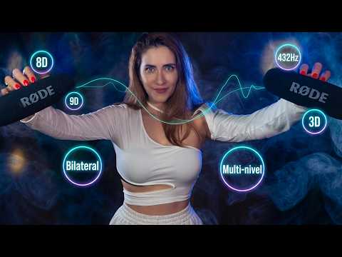 ASMR 432 hz, 3D,  MULTINIVEL, 8D, 9D Y BILATERAL! Tu Eliges | Asmr español | Asmr with Sasha