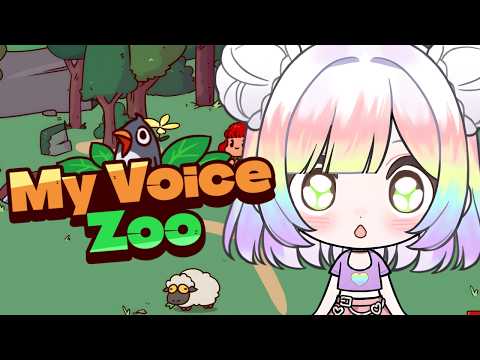 【MY VOICE ZOO】what noises do squids make.....🦑🤔  giving animals the GIFT of my voice ❤️【EN/日本語】