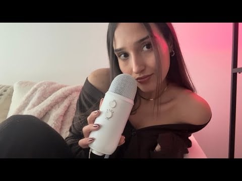 ASMR Pyjama Party ☁️🧸🧦🍂 (clicky ramble, tv shows, up-close whispers) 