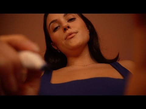 ASMR Drawing on Your Face While You Rest in My Lap | Personal Attention