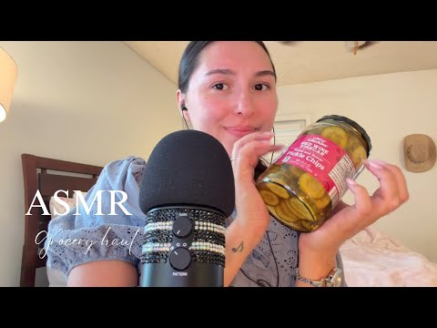 ASMR // grocery haul 🥗