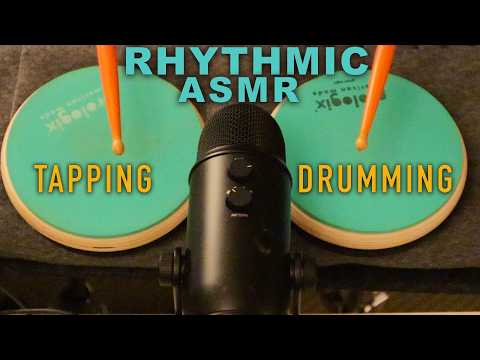 ASMR Rhythmic Tapping | Fast & Tingly | No Talking