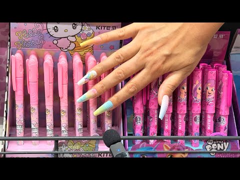 ASMR 100 TRIGGERS at the MALL 🛒 🛍️ Back to School Edition – So Relaxing! ✨