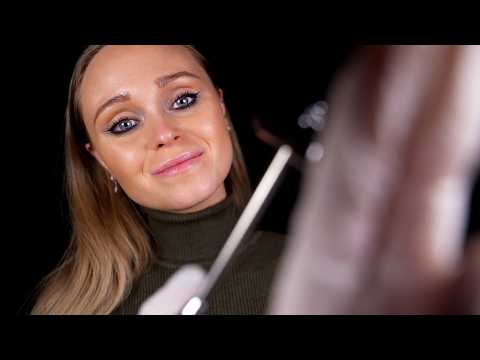 ASMR | CRANIAL NERVE EXAM for your  DEEP SLEEP